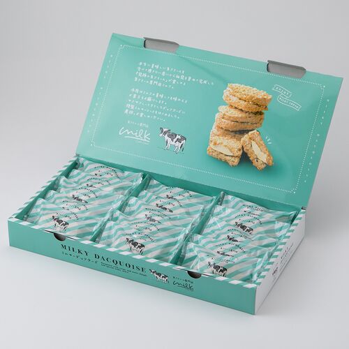 【お歳暮】「生クリーム専門店MILK」 ミルキーダックワーズ15個入《お届け期間：11月18日～12月25日》 / 常温 ギフト 送料無料