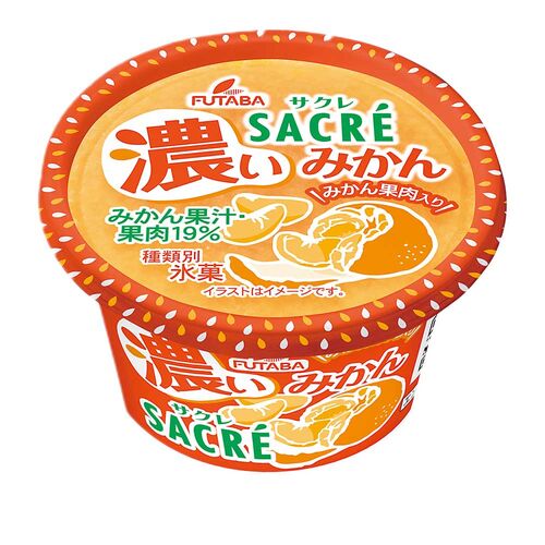 サクレ 濃いみかん 12個 / アイス 送料無料