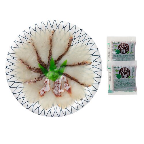 【お歳暮】愛媛 宇和海産 鯛しゃぶ 80g×1《お届け期間：11月18日～12月25日》 / しゃぶしゃぶ 鍋 冷凍 ギフト 送料無料