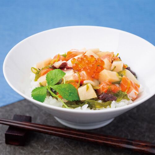 【上代厳守】陸奥三陸 たっぷり海鮮丼の具  4個セット / 国産 冷凍 送料無料