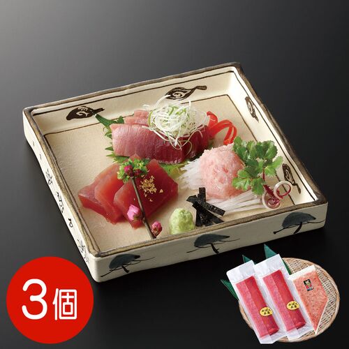 【上代厳守】国産 めばちマグロとたたきセット 3パック / まぐろ 鮪 冷凍 送料無料