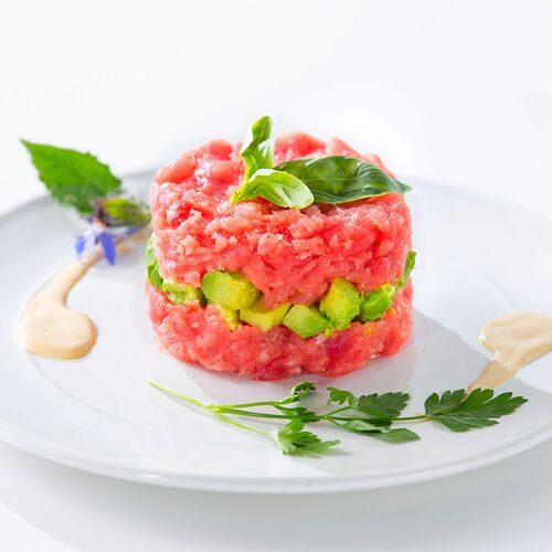 【上代厳守】オリーブオイルを使った トランス脂肪酸ZERO マグロたたき 1.5kg / まぐろ 鮪 冷凍 送料無料