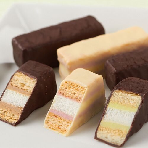 【倉入れ】「銀座千疋屋」 銀座ミルフィーユ 3種×各2個 (ケース入数：12,ロット：1) / 常温 ギフト 送料無料