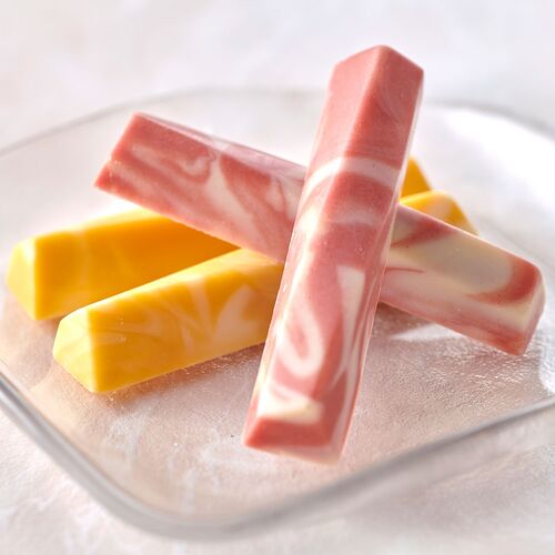 【倉入れ】「銀座千疋屋」 フルーツマーブル 2種×各4本 (ケース入数：48,ロット：1) / 常温 チョコ ギフト 送料無料