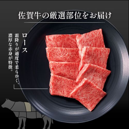 佐賀牛 焼肉 ロース 250g / 牛肉 ギフト 送料無料