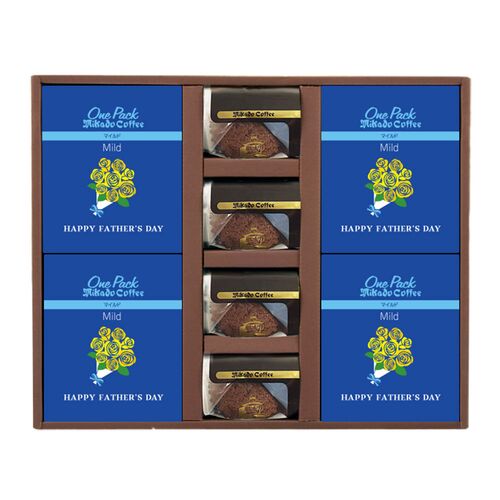 【父の日】東京 「ミカド珈琲」 パッケージワンパックコーヒー＆トリュフショコラケーキ《お届け期間：2026年6月20日～2026年6月21日》 / セット 常温 送料無料