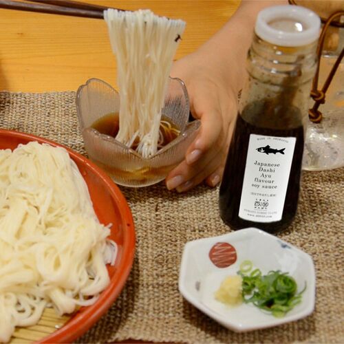 【上代厳守】じぶんでつくるだし醤油 あゆだし / 常温 送料無料