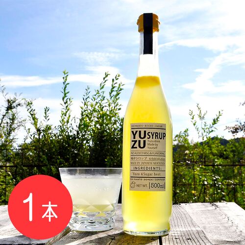 【上代厳守】無添加・無香料 ［高知の柚子ドリンク］6倍希釈 / 国産 ジュース 常温 送料無料