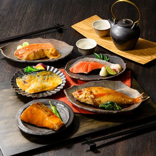 【母の日】鳥取 「山陰大松」 氷温熟成 煮魚・焼魚ギフトセット10切《お届け期間：2026年5月9日～2026年5月10日》 / 冷凍 送料無料