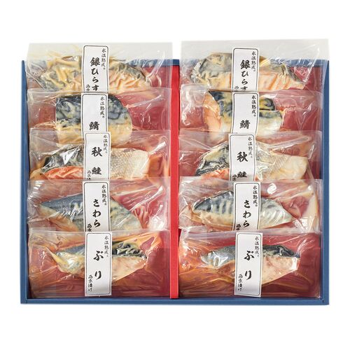 【母の日】鳥取 「山陰大松」 氷温熟成 西京漬けギフトセット10切《お届け期間：2026年5月9日～2026年5月10日》 / 冷凍 送料無料