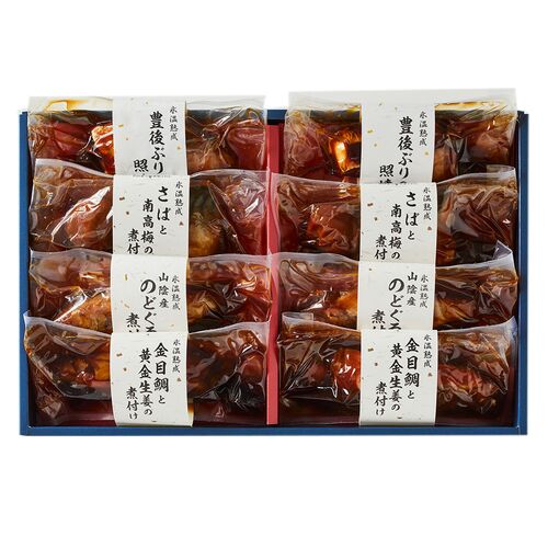 【母の日】鳥取 「山陰大松」 氷温熟成 お魚惣菜ギフトセット 4種（和の心）《お届け期間：2026年5月9日～2026年5月10日》 / 冷凍 送料無料