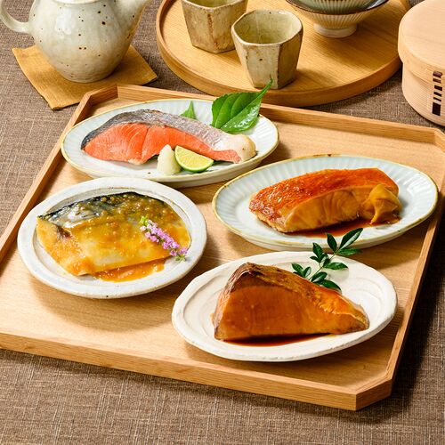 【父の日】鳥取 「山陰大松」 氷温熟成 煮魚・焼魚ギフトセット8切《お届け期間：2026年6月20日～2026年6月21日》 / 冷凍 送料無料