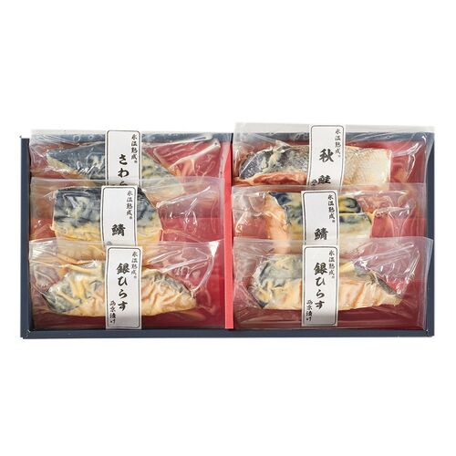 【父の日】鳥取 「山陰大松」 氷温熟成 西京漬けギフトセット6切《お届け期間：2026年6月20日～2026年6月21日》 / 冷凍 送料無料