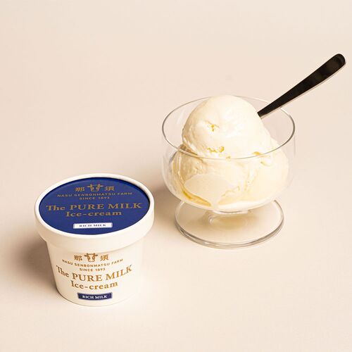 【上代厳守】千本松牧場 The PURE MILK アイスクリーム6個セット / アイス 那須高原 送料無料