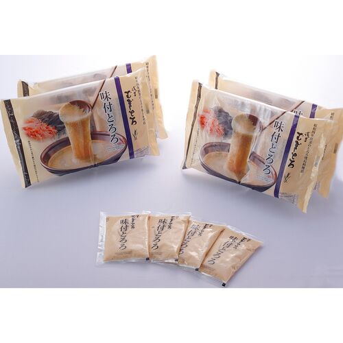 東京 「浅草むぎとろ」 味付とろろ16食セット / 冷凍 送料無料