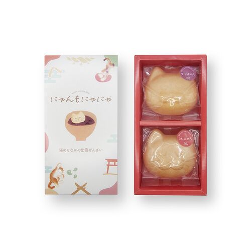 島根 小西本店 「にゃんもにゃにゃ」猫のもなかのお味噌汁 / 常温 送料無料