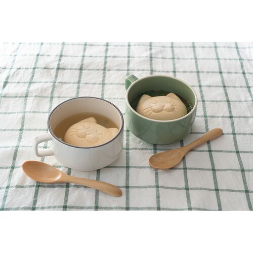 島根 小西本店 「にゃんもにゃにゃ」猫のもなかのお味噌汁 / 常温 送料無料