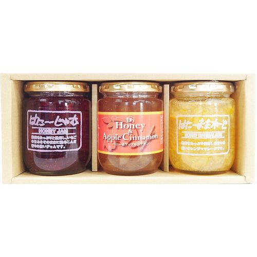 大阪 「久保養蜂園」 はちみつジャム 3種×各1本 / 蜂蜜 常温 送料無料
