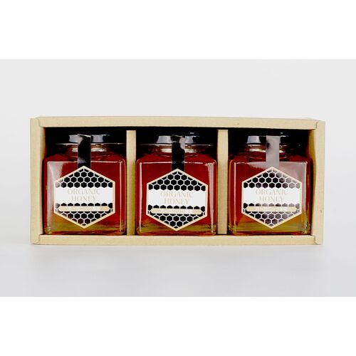 大阪 「久保養蜂園」 オーガニックはちみつギフト 150g×3 / 蜂蜜 常温 送料無料