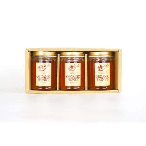 大阪 「久保養蜂園」 オーガニックはちみつギフト 200g×3 / 蜂蜜 常温 送料無料