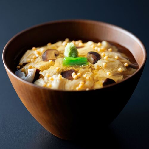 【上代厳守】料亭のあんかけ丼 4食（ゆば×2、海鮮×1、きのこ×1） / セット レンジ調理 冷凍 送料無料