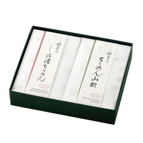 【上代厳守】料亭のご馳走「紅白ちりめん」 / ちりめん セット 常温 送料無料