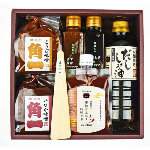 岐阜 「角一」 味噌・ドレッシング・調味料詰合せ / 常温 送料無料