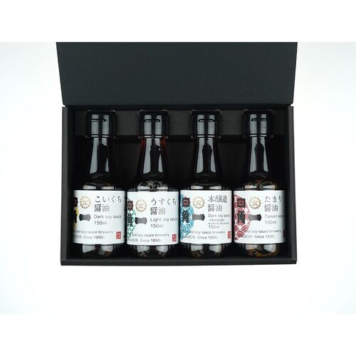 岐阜 「角一」 飛騨醤油ミニボトル4種セット / 常温 送料無料