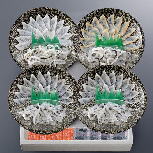 山口 「関とら本店」 食べ比べふく刺身セット / ふぐ フグ 冷凍 送料無料