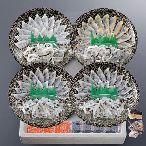 山口 「関とら本店」 ふく薄造り食べ比べ / ふぐ フグ 冷凍 送料無料