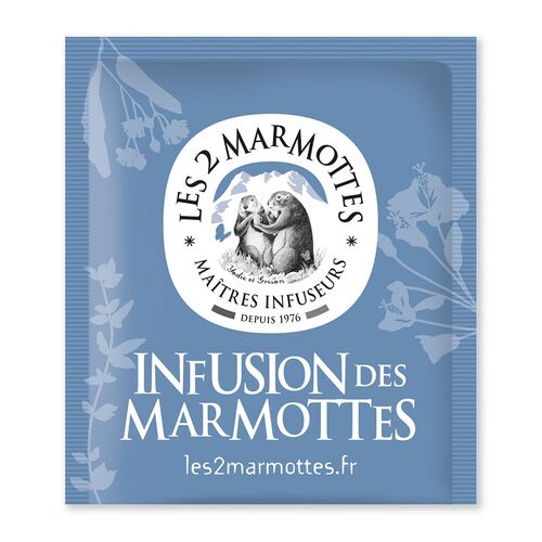 【倉入れ】LE 2 MARMOTTES ハーブティー マルモットオリジナル（30袋入）（ケース入数：10,ロット：1） / 紅茶 ティーバッグ 常温 送料無料
