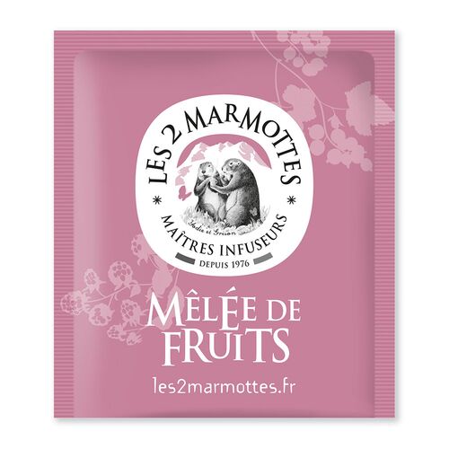 【倉入れ】LE 2 MARMOTTES ハーブティー フルーツブレンド（30袋入）（ケース入数：10,ロット：1） / 紅茶 ティーバッグ 常温 送料無料