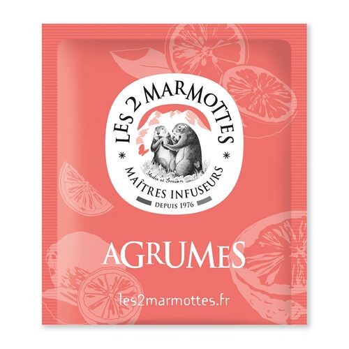 【倉入れ】LE 2 MARMOTTES ハーブティー シトラスブレンド（30袋入）（ケース入数：10,ロット：1） / 紅茶 ティーバッグ 常温 送料無料