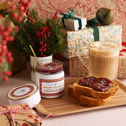 【倉入れ】CONFITURE PARISIENNE フレーズ フランボワーズ ゼラニウム 250g（ケース入数：12,ロット：1） / ジャム 常温 送料無料
