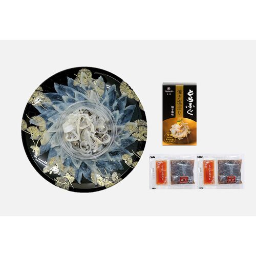 山口 「山賀」 トラフグ刺身とトラフグ焼き塩造り / ふぐ フグ 冷凍 送料無料