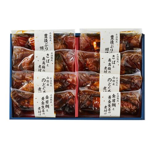 【父の日】鳥取 「山陰大松」 氷温熟成 お魚惣菜ギフトセット 4種（和の心）《お届け期間：2026年6月20日～2026年6月21日》 / 冷凍 送料無料