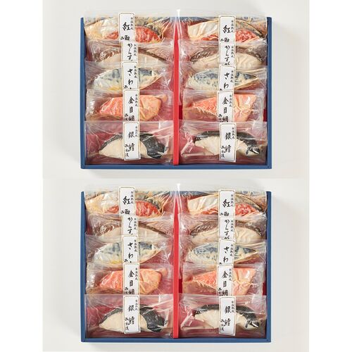 鳥取 「山陰大松」 氷温熟成 西京漬けギフトセット「凛」（×2セット） / 冷凍 送料無料