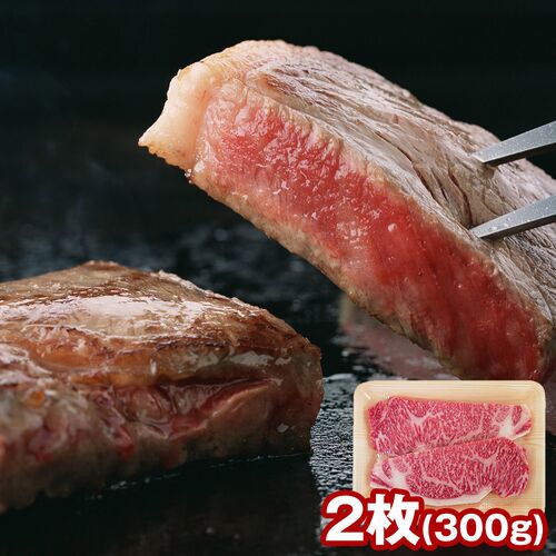 岐阜 飛騨牛 サーロインステーキ 2枚 300g / 冷凍 送料無料