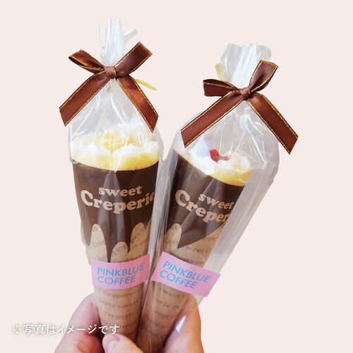 【倉入れ】【混載可】マスカルポーネクレープ（いちご、ココア）（ケース入数：50,ロット：1） / クレープ 無人販売 冷凍 送料無料