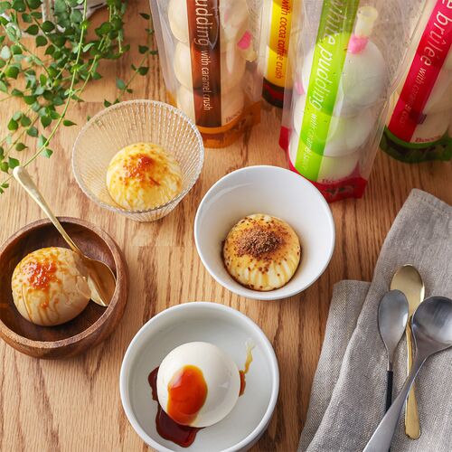 Boccaの4個入プリン 4本セット / プリン 送料無料  牧家 北海道 詰め合わせ Bocca