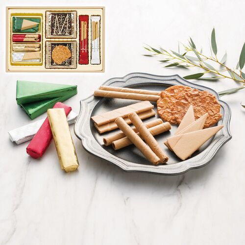 本髙砂屋 菓子詰合せ(エコルセ三角2包・短冊3包・丸型各2包・マンデルチーゲル6枚・モンロワ各3包) EMR20 1182-047 / 常温 送料無料 洋菓子 ギフト 詰め合わせ セット