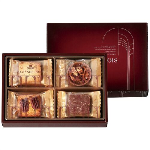 フーシェ アマンド・ロワ(アーモンドペカン・タルトフロランタン各2個・ペカンナッツ・アーモンドココア各3個) AR-10 1184-015 / 常温 送料無料 洋菓子 ギフト 詰め合わせ セット