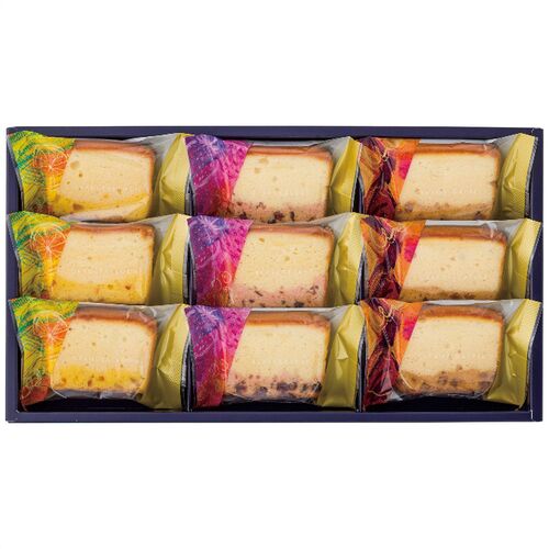 ひととえ 果実と楽しむ しっとり濃厚チーズケーキ 3種×各3個 CTA-20 1189-041 / 常温 送料無料 ギフト