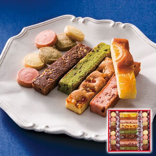 ひととえ キュートセレクション(ケーキ4種・ブラウニー1個・クッキー4種) CSB-15 1191-022 / 常温 送料無料 ケーキ ブラウニー クッキー ギフト 詰め合わせ セット