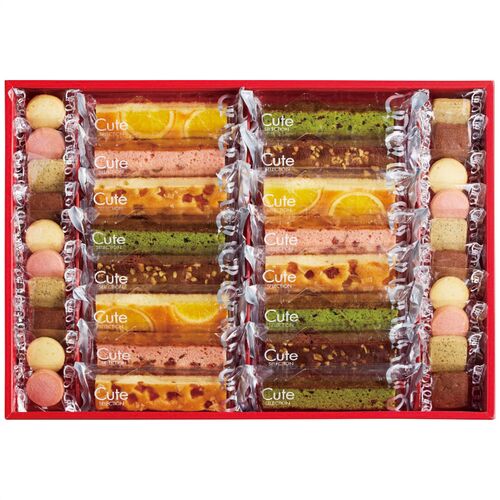 ひととえ キュートセレクション(ケーキ4種・ブラウニー3個・クッキー4種) CSB-30 1191-046 / 常温 送料無料 ケーキ ブラウニー クッキー ギフト 詰め合わせ セット