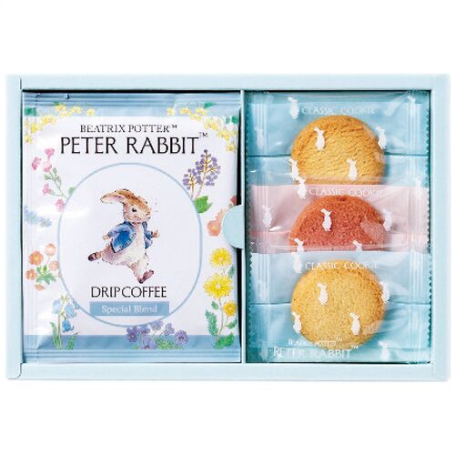 ピーターラビット コーヒー＆スイーツギフト PRG-5 1194-016 / 常温 送料無料 コーヒー クッキー ギフト 詰め合わせ セット