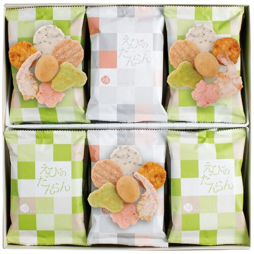 志満秀 えびのだんらん 22袋 DA-33 1199-066 / 常温 送料無料 おかき せんべい ギフト 詰め合わせ セット