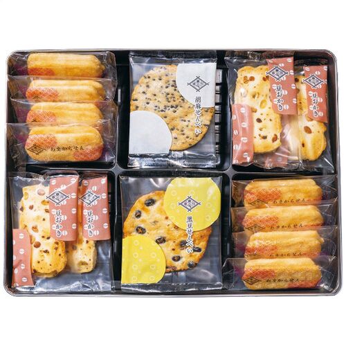 岩塚製菓 新潟物語 米菓詰合せ 4種 I-S 1201-013 / 常温 送料無料 おかき せんべい ギフト 詰め合わせ セット