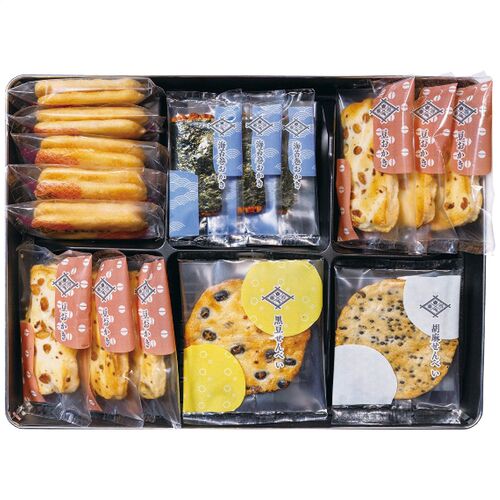 岩塚製菓 新潟物語 米菓詰合せ 5種 I-G 1201-025 / 常温 送料無料 おかき せんべい ギフト 詰め合わせ セット