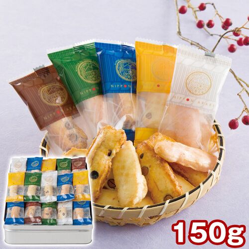 百菓匠まえだ にっぽんあられ 150g NJ-20 1203-067 / 常温 送料無料 おかき あられ ギフト 詰め合わせ セット